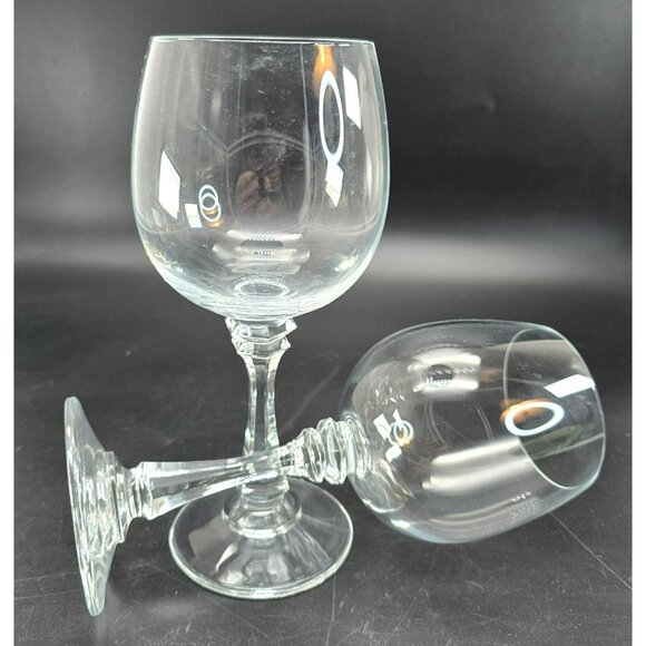 American Stemware Sanibel Crystal Water Glasses Set Of 2 DH1371 - Picture 2 of 4